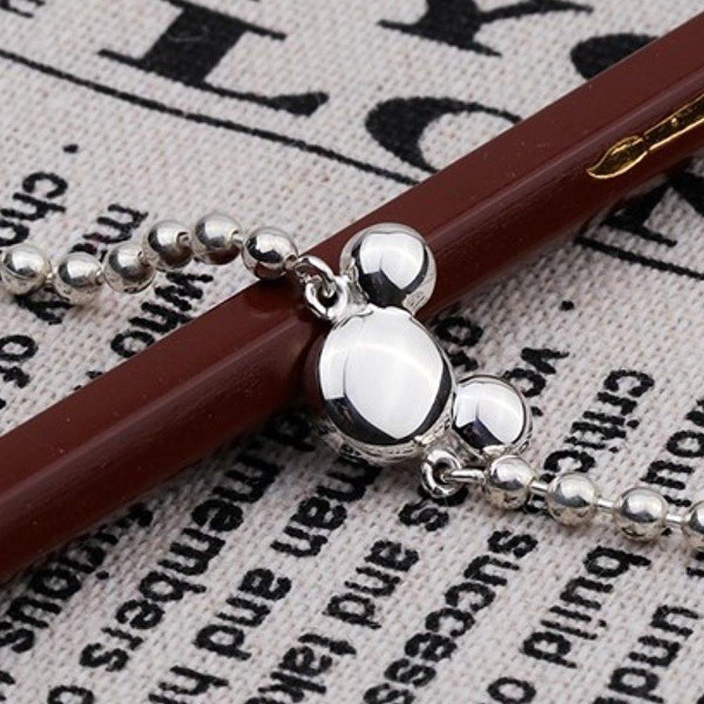 

[As Little] 925 Silver Mouse Toddler Kids Ball Chain Silver Bracelet