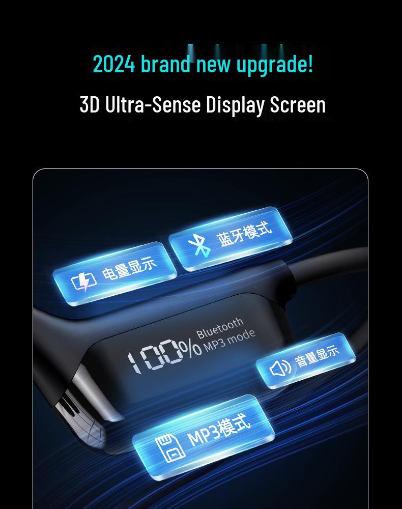 Private Model S10 Waterproof Wireless Bone Conduction Sports Earphones
