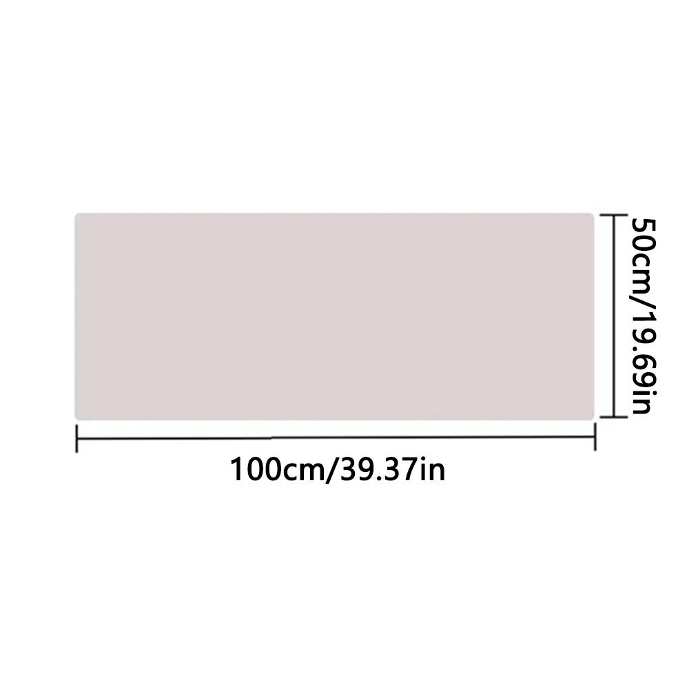 Oilproof Oilproof Table Cloths Waterproof Computer Desk Mat PU Leather Table Cover  Gamer Keyboard