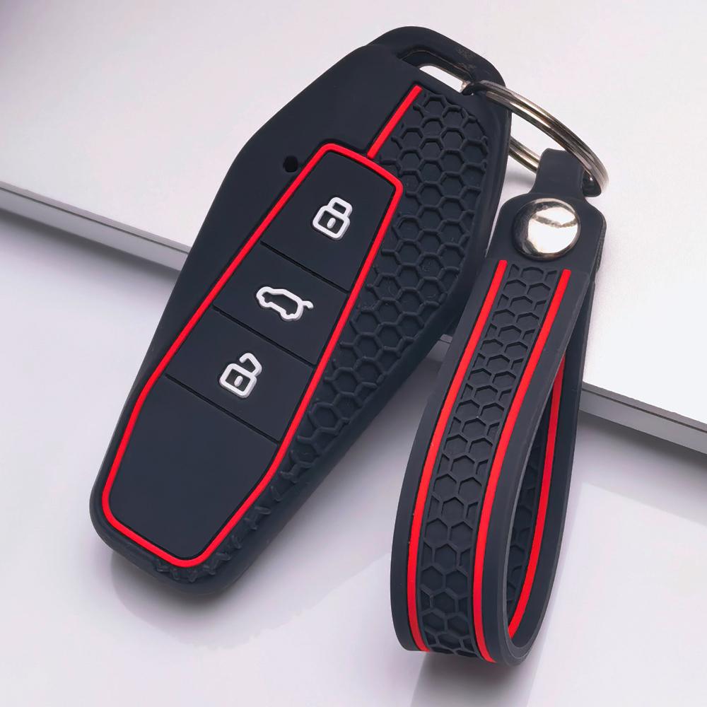 Copri Portachiavi per Chery GT iCAR Shuxiangjia EQ7 AIQAR EQ5 EQ3 con Portachiavi Superficie Antigraffio Struttura Antiurto Texture Morbida al Tatto