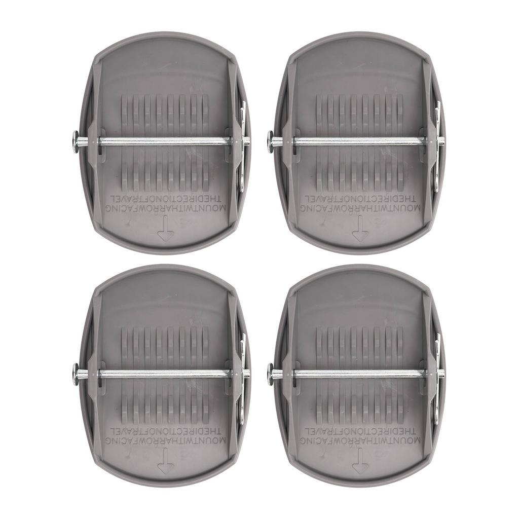 4PCS Caravan Jack Pads Load Dispersion Rust Proof High Strength Heavy Duty Jack Lifting Pad Adapter 