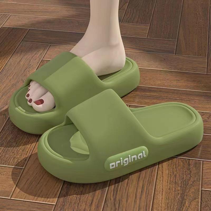 New Slippers Women's Summer Home Home Soft Bottom Home Non-slip Bathroom Bath Cool Slippers Men's Couple Slippers Women's