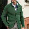 Men S Casual Turn Down Collar Long Sleeve Loose Fit Jacket