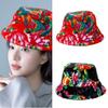 Bucket Hat Floral Chinese New Year Funny Fisherman Hat Festive Photo Props