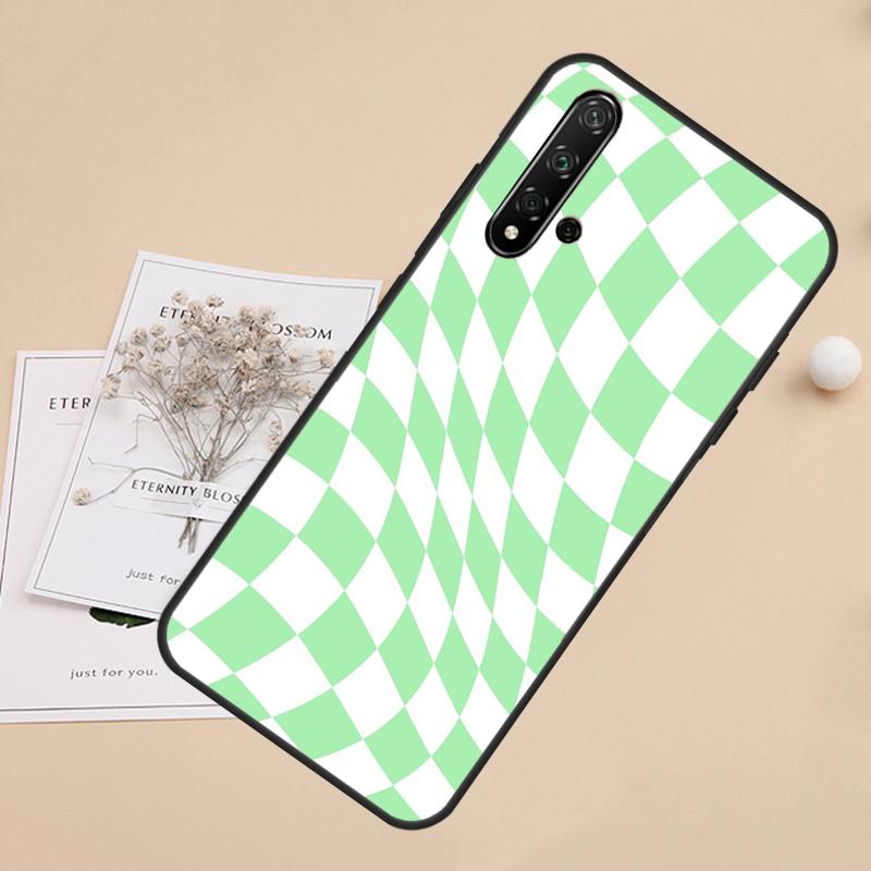 Crazy Checkered For Huawei Nova 10 9 SE 3i 7i 8i 11i 12i Y60 Y61 Y70 Y72 Y73 Y90 Y91 P20 P40 P30 Lite Case
