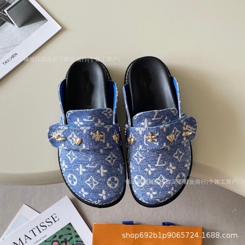 Neue Modelle informieren Baotou Halbschuh-Hausschuhe für Damen und Herren, dicke Sohle, weiche Sohle, Hausschuhe für Damen
