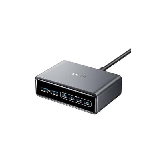 Anker Prime Charger (200W 6 Ports GaN) PSE technical standards compliant USB PD compatible MacBook Windows PC iPad iPhone Galaxy Android smartphones