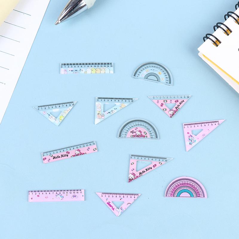 4Pcs/Set 1:12 Dollhouse Simulation Learning Ruler Model Dollhouse Learning Props