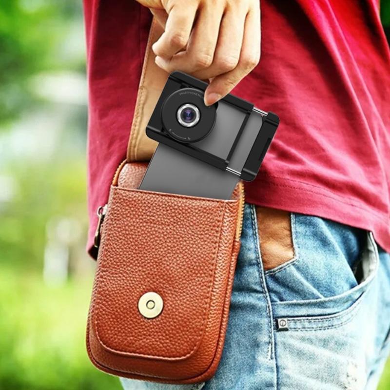 Microscope with LED Fill Lights CPL Filter 100X Digital Microscope Lens Portable Pocket Phone Microscope Lens Attachment
