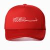 Arabic Muslim Islamic Calligraphy Printing Baseball Cap Fashion Designed Bismillah Graphic Hat Adjustable Mesh Trucker Hats