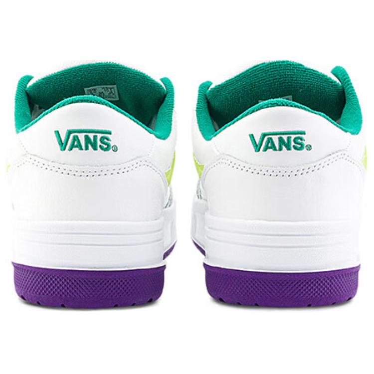 New Vans HYLANE Collection Low Top Skateboard Shoes Unisex White Green VN000D1J133