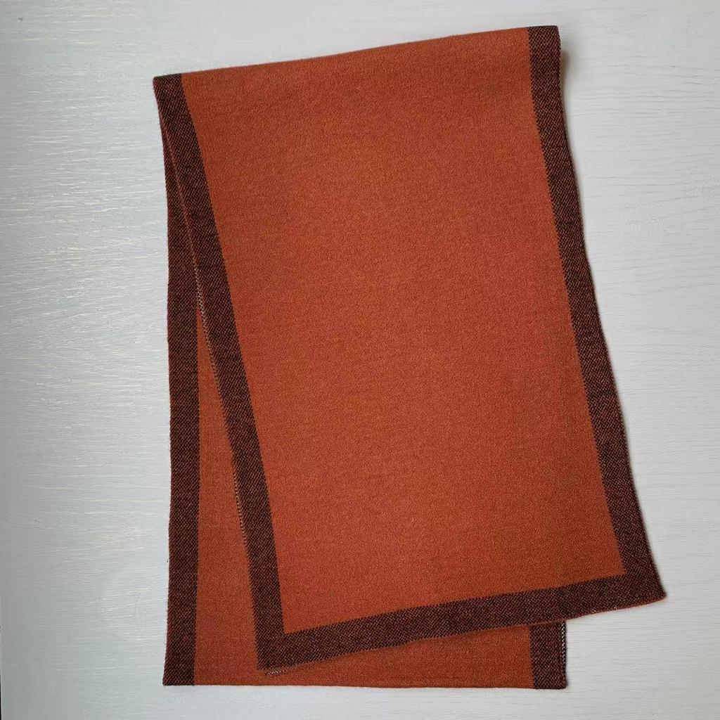 Men's High-End Winter Windproof Cashmere Neck Warmer Scarf