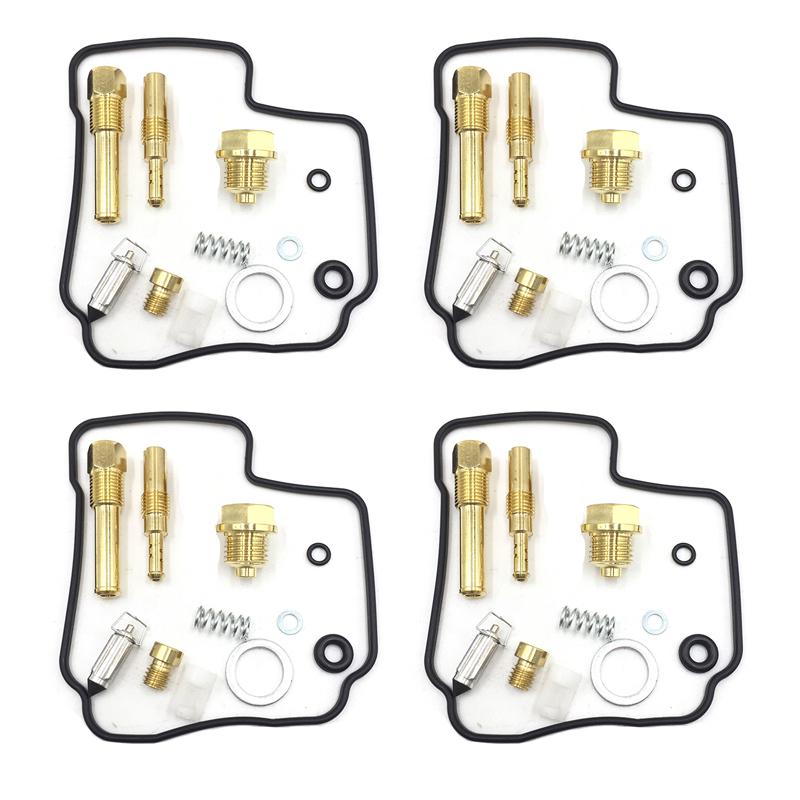 4 Sets for Honda CBR600F 1987-1989 Hurricane CBR600 F Motorcycle Carburetor Repair Kit