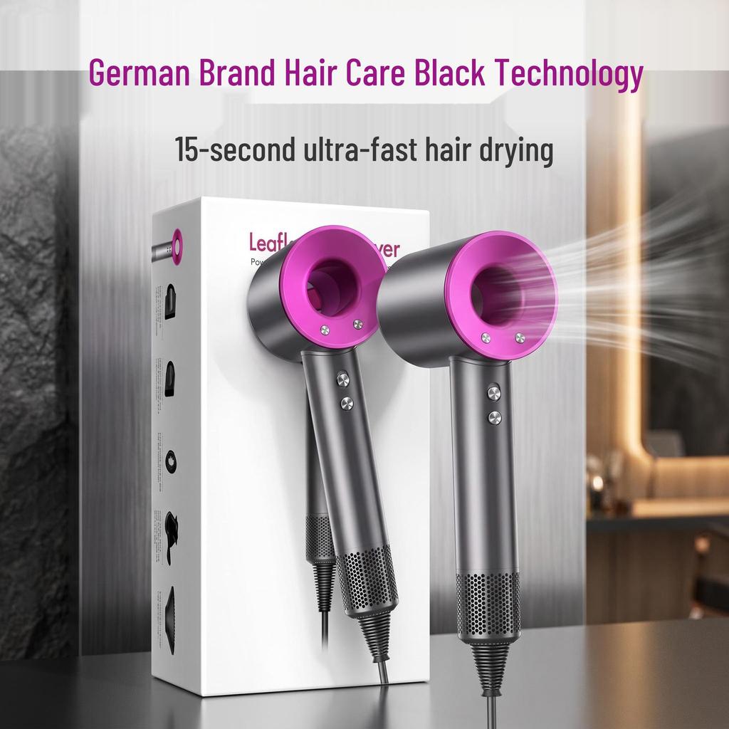 Hollow Bladeless High-Speed Hair Dryer: High Power Quick Dry