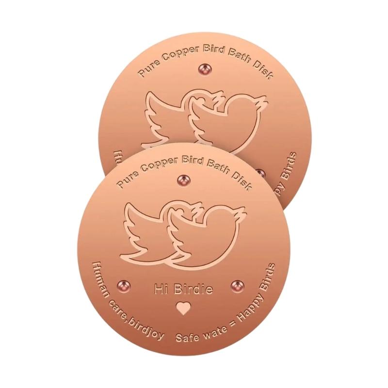Coppers Cleaning Plate For Birdbaths Eliminates Frequent Maintenance Saves 120 Minutes Monthly