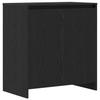Sideboard 2 pcs Black 70 x 41 x 75 cm Engineered Wood