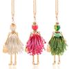 Lovely Fashion Women Tassel Necklace Trendy Pendant For Lady Charm French Female Jewelry Store Christmas Gift Wholesale