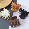 Korean Hair Claw Women Cute Small 3.8cm Hair Clips Solid Color Matte Claw Clip Girl Hair Accessories Hair Clip  New Headwear