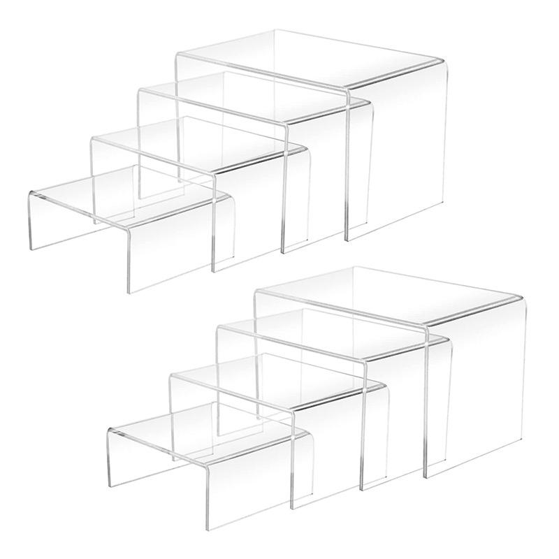 Available Acrylic Layered Display Stand with Transparent Base