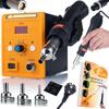 Rosfix 858D Hot-air Soldering Station + Set of 3 Nozzles
