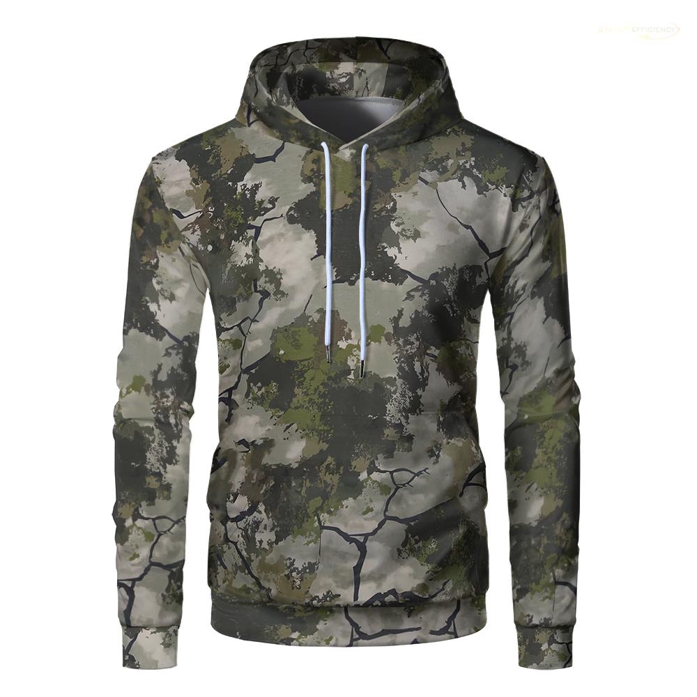 Jagd Tarn Hoodie Unisex Atmungsaktiv Camping Übergroß Dschungel Camo Sweatshirts Lässig Jäger Outdoor Sport Herren Kleidung