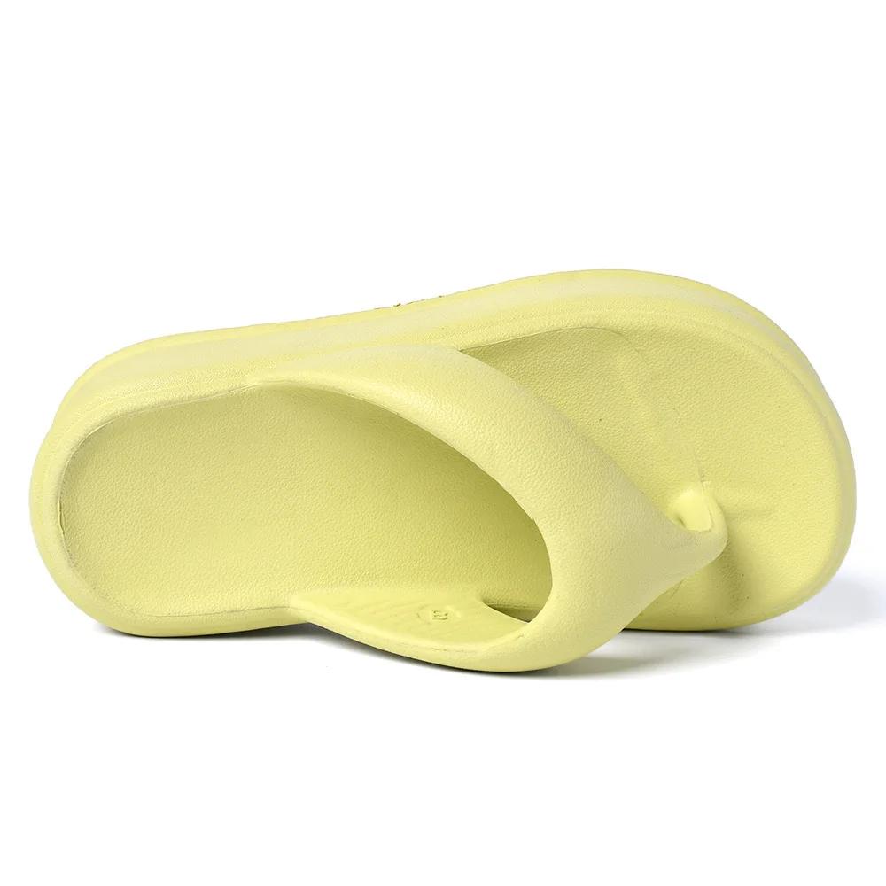 Fashion Platform Slippers New Summer Women Wedges Flip Flops Casual Shoes Sandals 2024 Fashion Trend Walking Home Shoes Flat Slides