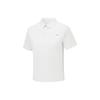 Loose Fit Solid Color Polo Shirt Women Tops P226W009-0019