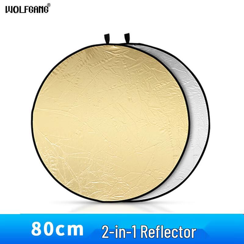 WOLFGANG 80cm Gold/Silver 2-in-1 Photography Reflector