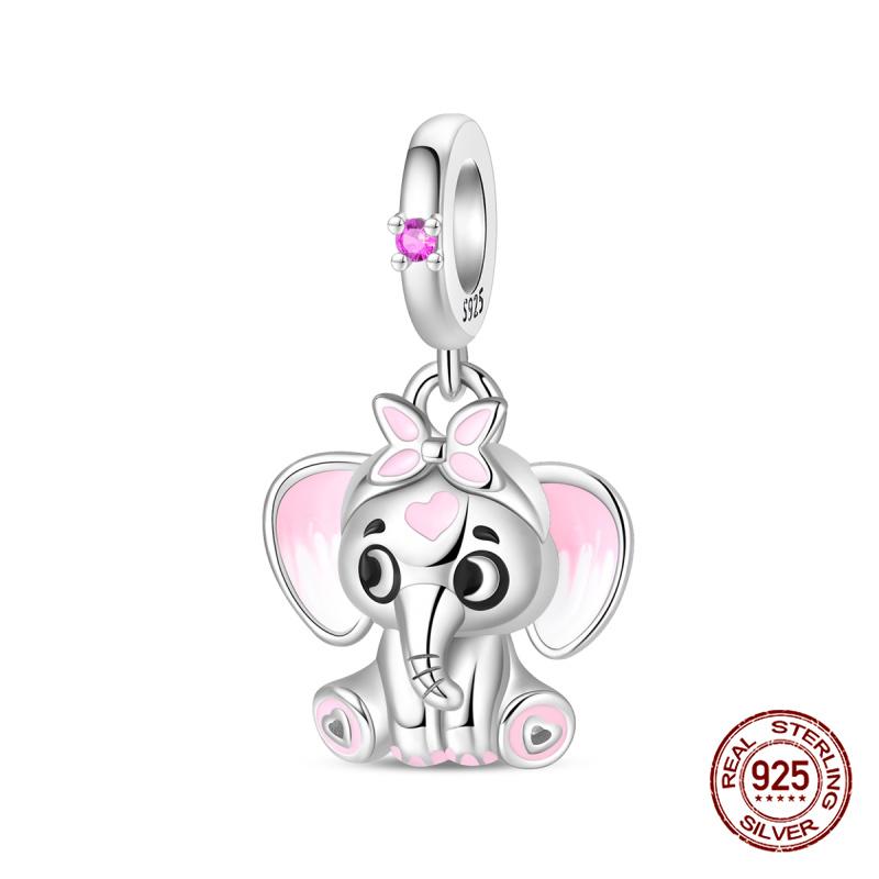 Copper Charms Fits Charm 3Mm Original Bracelet Necklace Womens Blue And Green Monster Charm Beads Diy Fine Jewelry Gifts