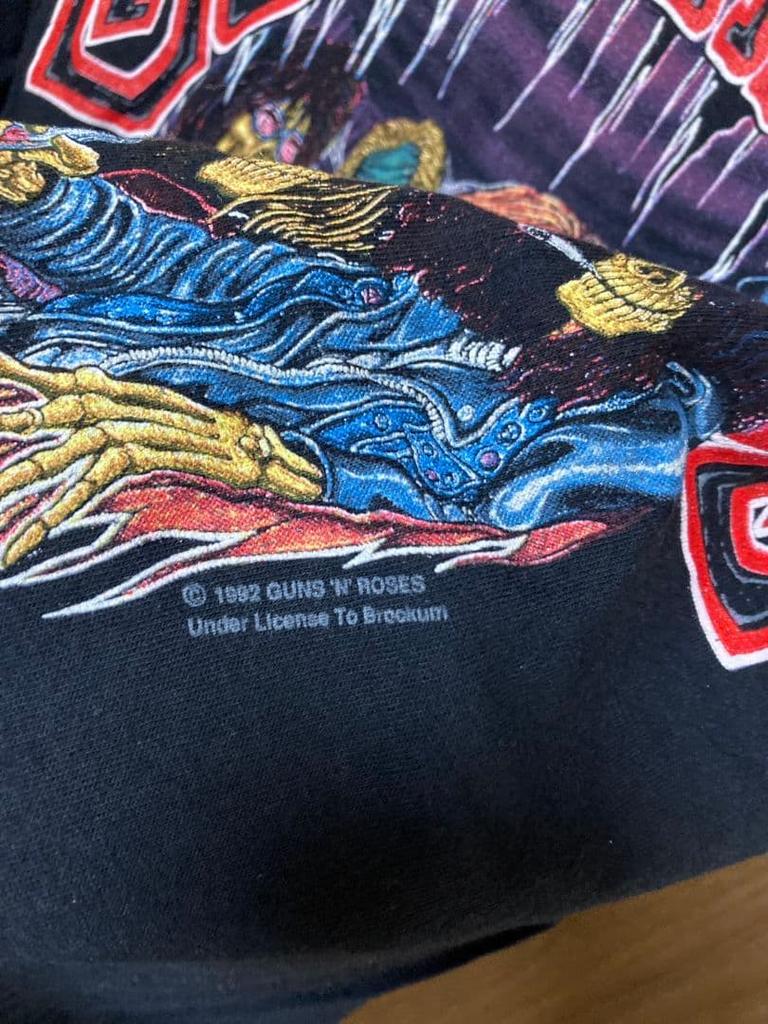 [USED] GUNS N' ROSES 1993 T-shirt Black