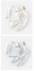 Children's High-Waisted Thermal Underwear Set: Baby Belly Protection, Autumn/Winter Pajamas