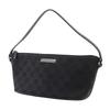 GUCCI Accessory pouch Pouch 07198 black GG canvas Women Used