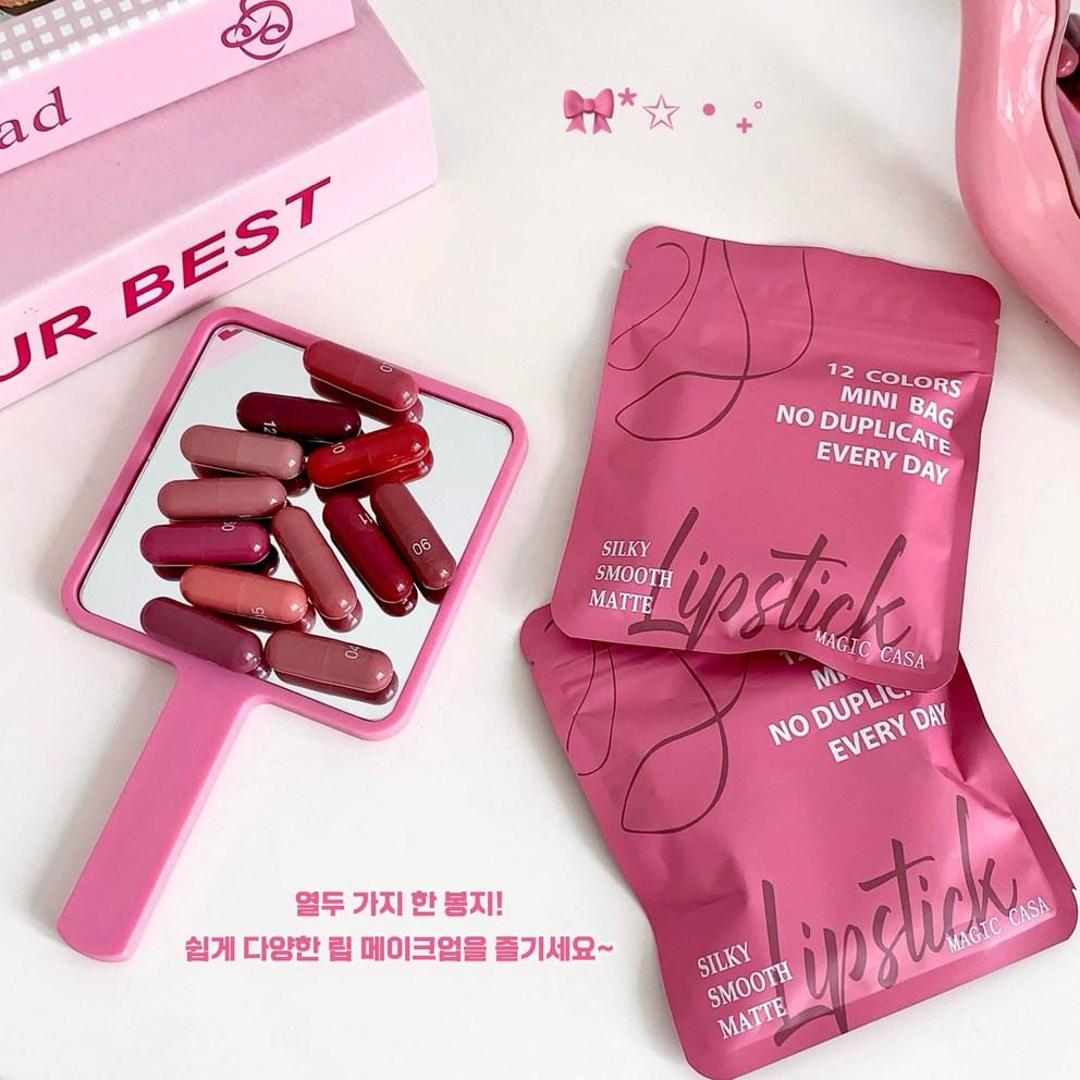 Luxury 12-Color Mini Capsule Lipstick Gift Set for Women