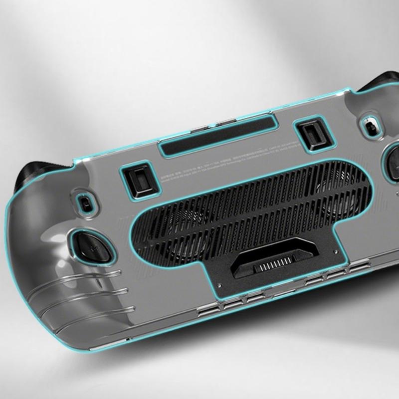 Scratch Proof TPU Cover Housing Sleeve With Tempered Glass Film For Win 5 Portable Game Console Device Shockproof Design