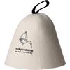 Tokyosauna Sauna Hat, Wool, for Men and Women, Machine Washable, Passes Washing Tests, Includes Waterproof Case (Royal Sauna Hat, White)