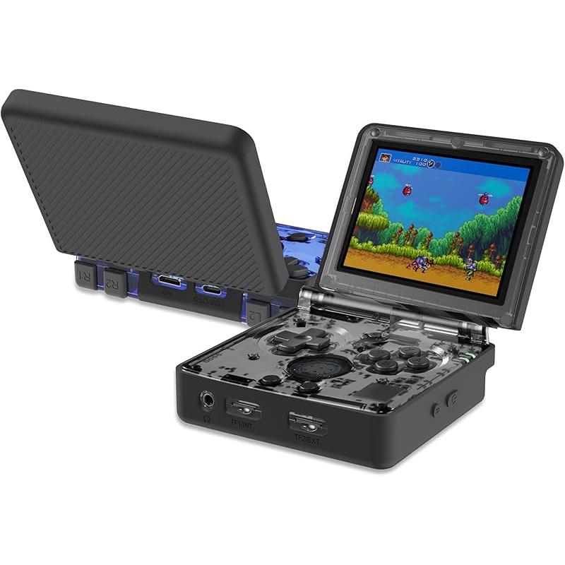 Silicone Case Compatible with Anbernic RG35XXSP, Anti-Scratch, Washable, Shockproof Silicone Protective Cover for RG35XXSP Retro Handheld Game