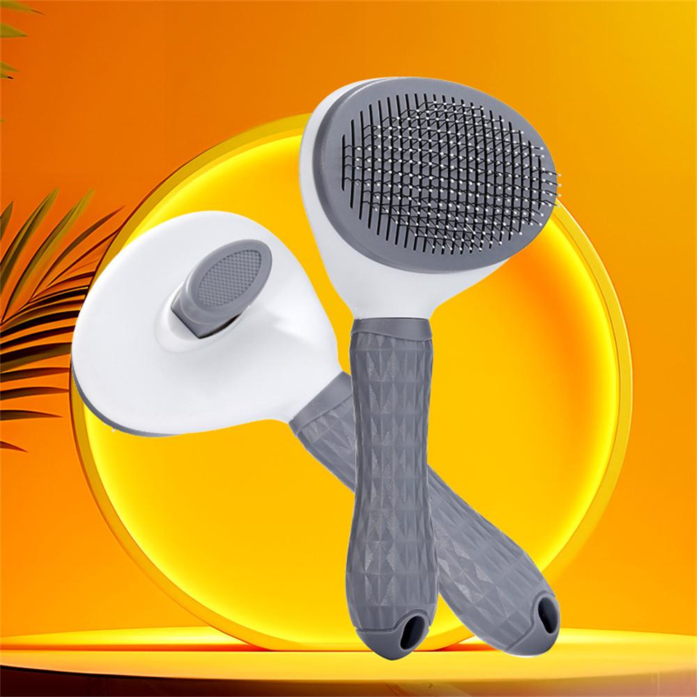 Pet Dog Brush Cat Comb Self Cleaning Pet Hair Remover Brush For Dogs Cats Grooming Tools Pets Dematting Comb Dogs Accessories