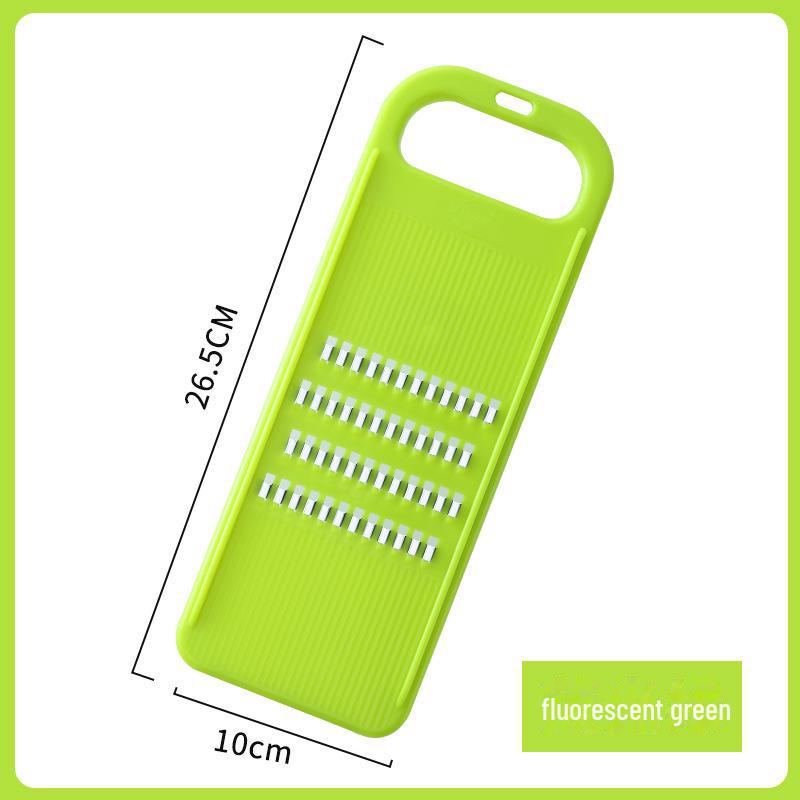 

Безопасная ручная терка: Бытовая измельчитель для картофеля, огурцов, редиса и многого другого - кухонный инструмент первой необходимости Fluorescent Green флуоресцентный зеленый