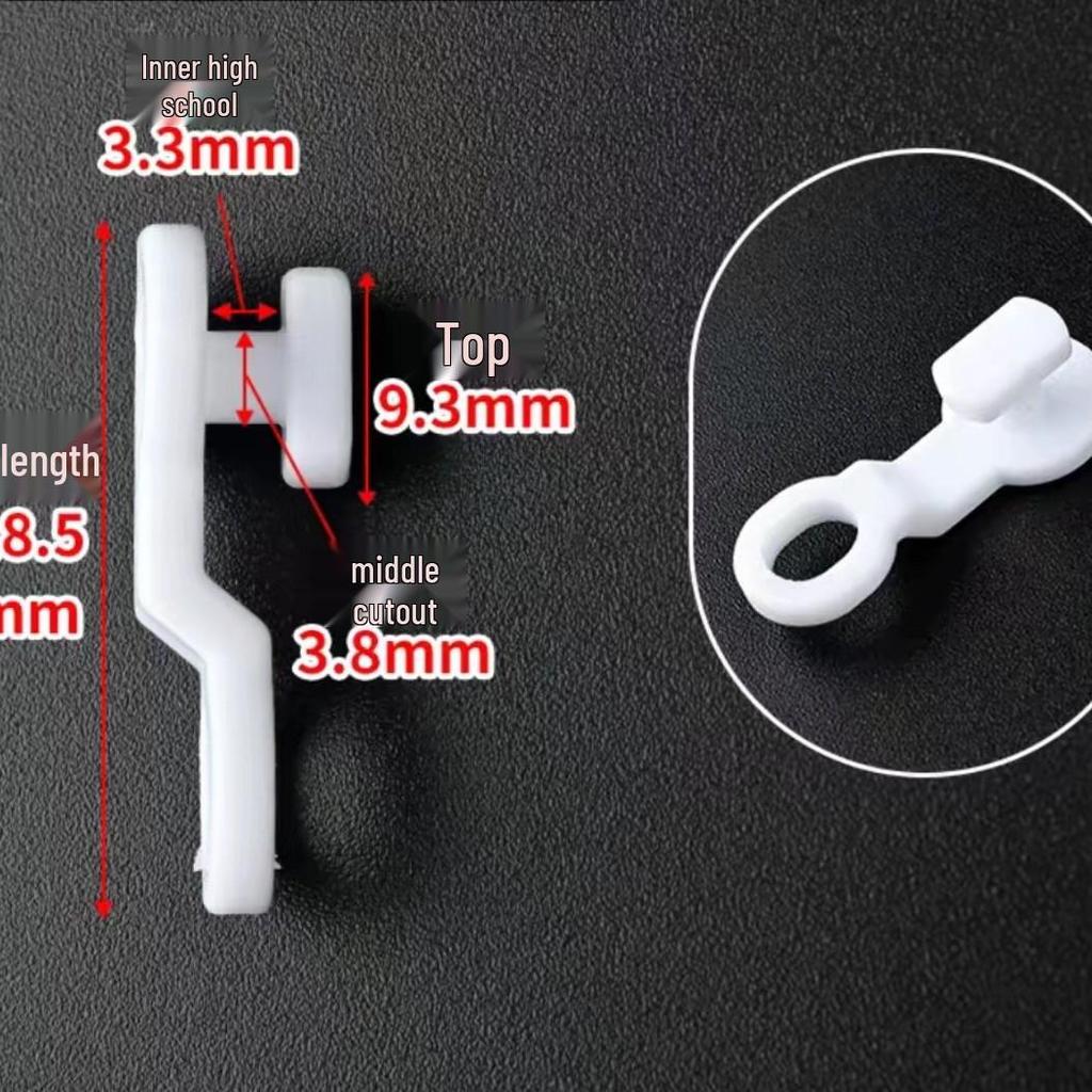 Curtain Track Pulley Hook Accessories for Old-Fashioned Curved Track Rails