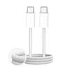 USB-C Cable Braided Fabric 4 100W 1m - White