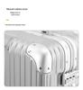20-Inch Unisex Carry-On Suitcase with Aluminum-Magnesium Alloy, Combination Lock & Universal Wheels
