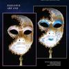 Maskenball Halbmaske, Maskenball Dekorationen Maske für Damen Halloween Maskenball Verkleidungen Karneval Partys