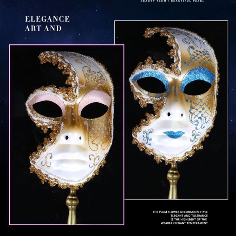 Maskenball Halbmaske, Maskenball Dekorationen Maske für Damen Halloween Maskenball Verkleidungen Karneval Partys