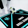 Football Footstep Training Mat Absorbing Silent Dribble Aid Non Slip Dribbling Ball Control Football Footstep Mat Indoor Ourdoor For Children Adults