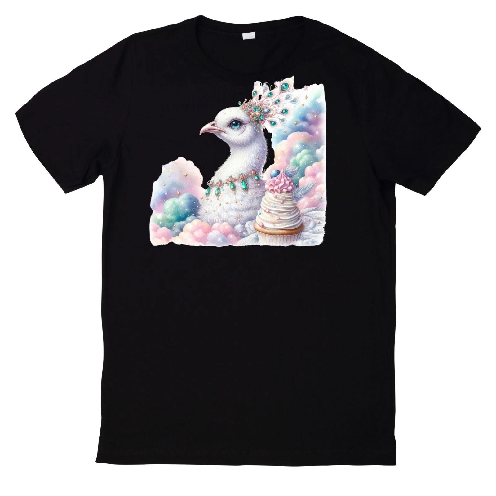 T-Shirt Bunter Pfau XXXXL