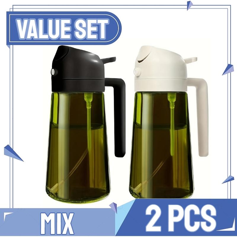 Oil Dispenser Seasoning Accessories Oil Cruet Bottle Oil Spray Kitchen Utensils for Kitchen Barbecue Oils Sprayer Container