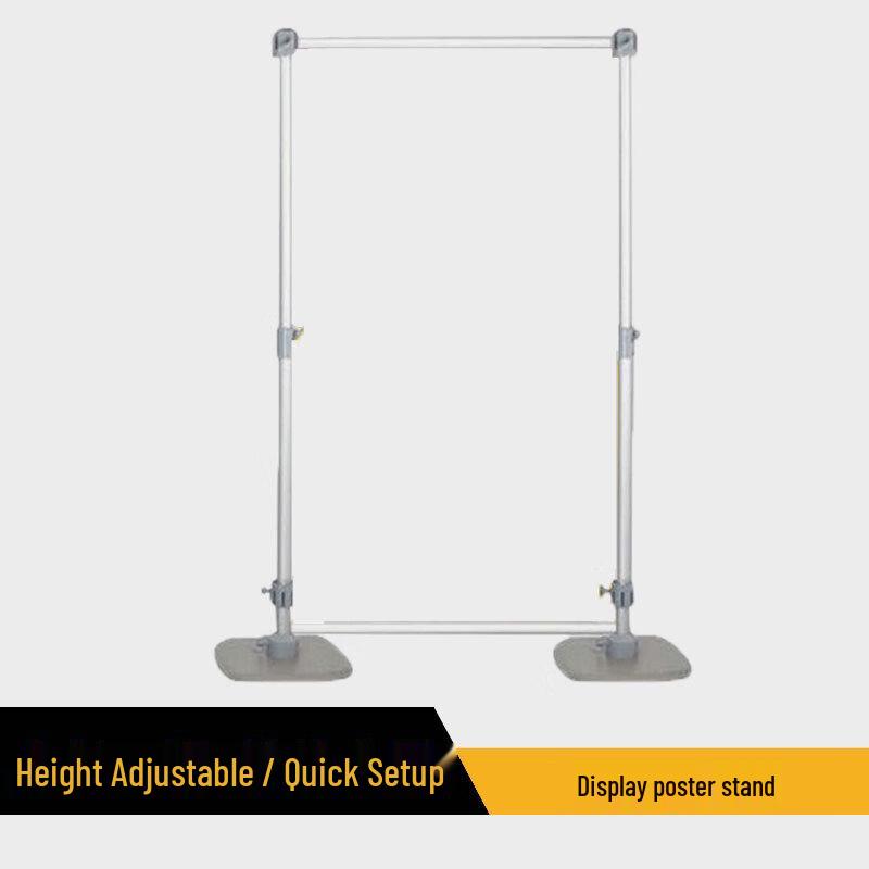 Customizable Telescopic Display & Banner Stand