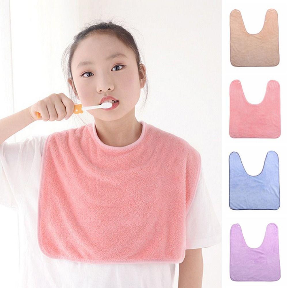 Soft Infant Bibs Absorbent Kids Feeding Eating Apron Comfortable Newborn Burp Cloths Feeding Time