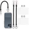 Telescopic Anti-theft Spring Lanyard Wrist Lanyard Gasket Phone Safety Tether For Mobile Phone Universal Phone Lanyard Straps