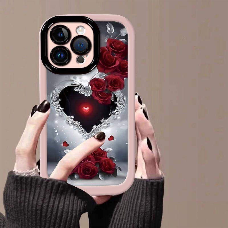iPhone15 mobile phone case Apple 15Pro/15promax/15Plus anti-drop silicone